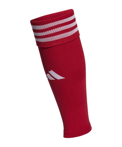 adidas rote stutzen|adidas Team Sleeves 23 Stutzen Rot Weiss .